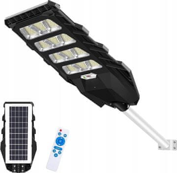 shumee Sončna LED ulična svetilka, zunanja, močna 1000 W, vrtna svetilka, za pritrditev na drog