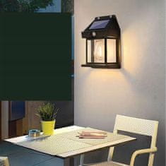 shumee SOLARNA VRTNA SVETILKA S SENZOROM STENSKA STENSKA SVETILKA TOPLE BARVE LED