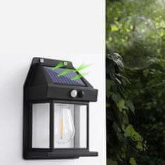 shumee SOLARNA VRTNA SVETILKA S SENZOROM STENSKA STENSKA SVETILKA TOPLE BARVE LED