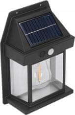 shumee SOLARNA VRTNA SVETILKA S SENZOROM STENSKA STENSKA SVETILKA TOPLE BARVE LED
