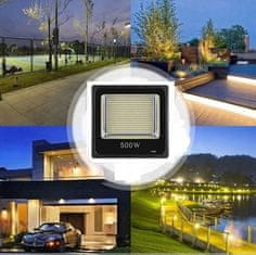 shumee HALOGENSKA LED SVETILKA ZA OSVETLITVO 500W VISOKOMOČNA ZUNANJA RAZSVETLJAVA