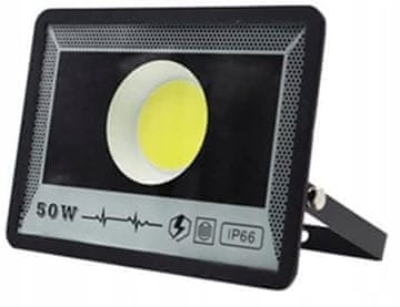 shumee Močna svetilka ZA garažo, vrt, ZA fasade, 50W halogenski reflektor IP66