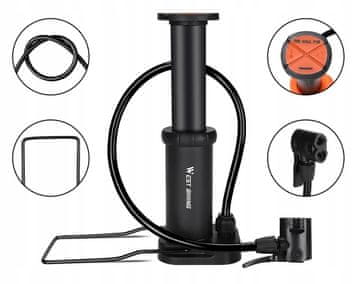 shumee KOLESARSKE NOŽNE ČRPALKE ZA KOLO UNIVERZALNA ROČNA TRDA