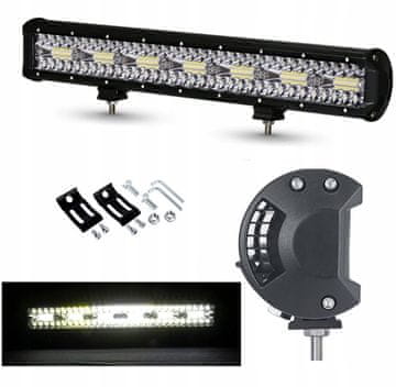 shumee LED delovna svetilka BAR 52 cm 420 W 12/24 V cree dolga dosega štirikolesnik