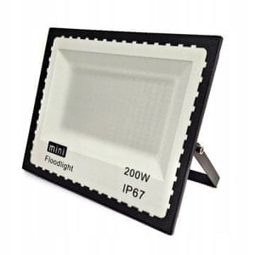 shumee Halogenski LED reflektor z močjo 200 W, certifikat IP65