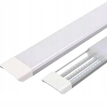 shumee LED fluorescenčna sijalka, stropna nadgradna svetilka, 60 W, 120 cm