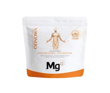 shumee Magnezijevo-kalijeva sol KŁODAWSKA Mg12 ODNOWA Magnezijevo-kalijeva sol KŁODAWSKA Mg12 ODNOWA 4kg - Naravna regenerativna kopalna sol, 8 negovalnih tretmajev za zdravje in sprostitev.