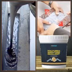 Smania FixBlitz GroutPro fleksibilna poliuretanska tesnilna masa za fugiranje, tesnilo za razpoke, masa za fugiranje — elastična masa za fuge (1kg)