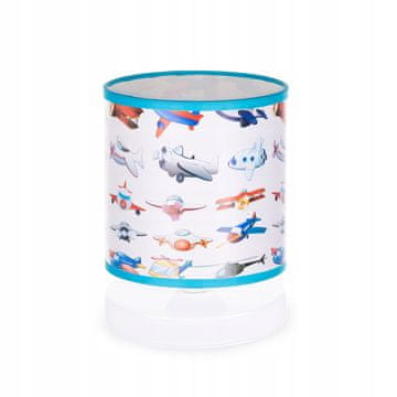 shumee Nočna namizna svetilka z modernim senčnikom, PLANE