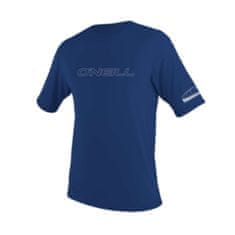 O'Neill Moška UV majica Basic Skins, kr rok, modra, XS