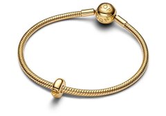 Pandora Shine Moments pozlačena kroglica s sponkami 763678C00