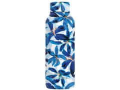 QUOKKA Quokka Solid, Steklenica iz nerjavečega jekla / termos Blue Hibiscus, 510ml, 12170