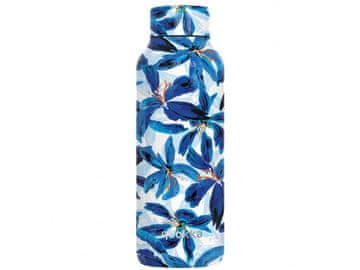 QUOKKA Quokka Solid, Steklenica iz nerjavečega jekla / termos Blue Hibiscus, 510ml, 12170