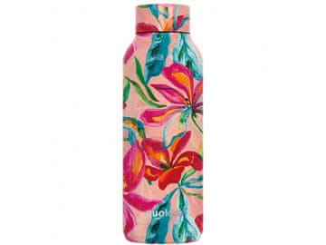 QUOKKA Quokka Solid, Steklenica / termos iz nerjavečega jekla Tropical Bloom, 510ml, 12171