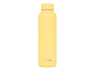 QUOKKA Quokka Solid, Steklenica / termos iz nerjavečega jekla, svetlo rumena, 630ml, 12097