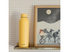 QUOKKA Quokka Solid, Steklenica / termos iz nerjavečega jekla, svetlo rumena, 630ml, 12097