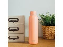 QUOKKA Quokka Solid, Steklenica / termos iz nerjavečega jekla Pastel Peach, 630ml, 12099