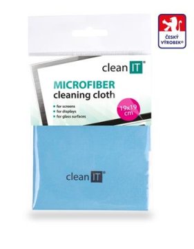 CLEAN IT Čistilna krpa iz mikrovlaken, majhna, svetlo modra
