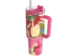 QUOKKA Quokka Stream, Termo skodelica XL iz nerjavečega jekla Pink Flambé, 1200ml, 40040