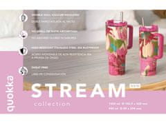 QUOKKA Quokka Stream, Termo skodelica XL iz nerjavečega jekla Pink Flambé, 1200ml, 40040