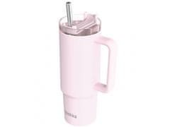 QUOKKA Quokka Stream, Termo skodelica iz nerjavečega jekla Light Pink, 950ml, 40037