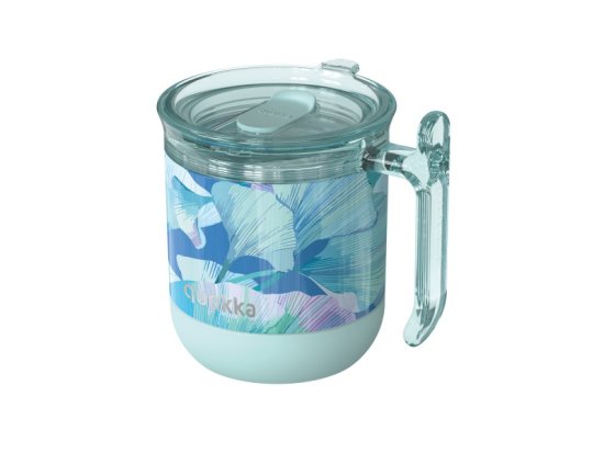 QUOKKA Quokka Wave Smartgrip, Nerezový termo hrnček Ginkgo Leaves, 260ml, 40270