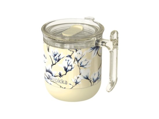 QUOKKA Quokka Wave Smartgrip, Nerezový termo hrnček Spring Dawn, 260ml, 40271