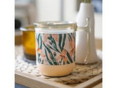 QUOKKA Quokka Wave Smartgrip, Nerezový termo hrnček Floral Peach, 260ml, 40272