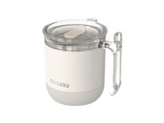 QUOKKA Quokka Wave Smartgrip, Nerezový termo hrnček Ivory, 260ml, 40274