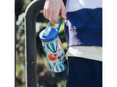 QUOKKA Quokka Kids Pop, Steklenica iz nerjavečega jekla / termos s slamico Baloni, 445ml, 40251