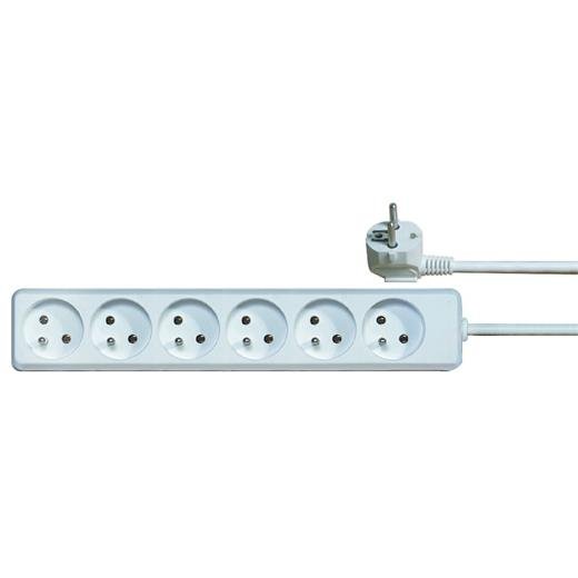 PremiumCord Podaljševalni kabel 230V, 3 m, 6 vtičnic