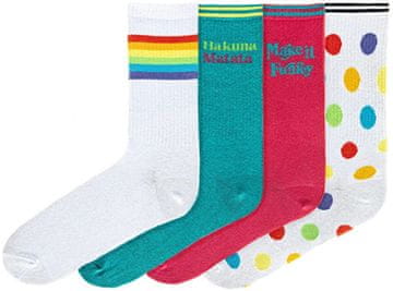 4 PAKET - ženske nogavice FSC080