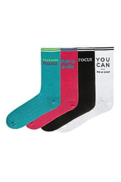 4 PAKET - ženske nogavice FSC037