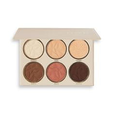 Paleta 6 senčil Glam Mood Golden Hour 6 x 2 g