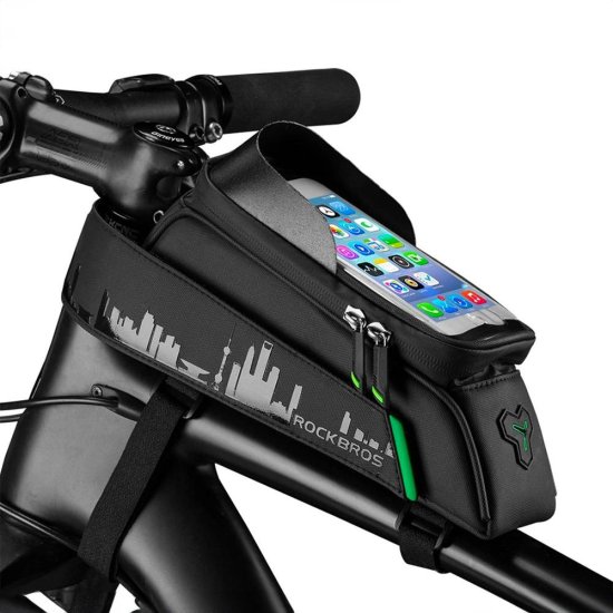 ROCKBROS Phone Bag torbica za kolo 1.5L, črna