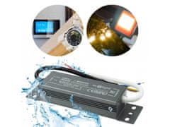 Eco light Hermetično napajanje LED 20W 12V 1.66A, vodoodporen 142x37x25 mm