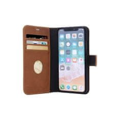 Radicover zaščitni ovitek za iPhone X/Xs (2in1, rjav, usnje)