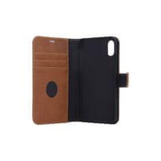 Radicover zaščitni ovitek za iPhone X/Xs (2in1, rjav, usnje)