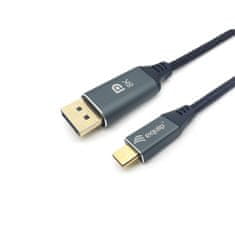 Equip kabel USB-C na DisplayPort Premium, M/M, 3m, 8K/60Hz