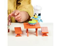 TM Toys Bluey Družinski set za žar na dvorišču, figurice, premični deli 3+