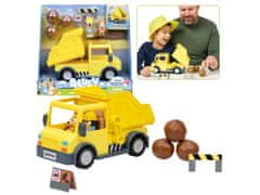 TM Toys Bluey Bingo Gradbeni vozilo + 2 figurici psa, figurice za otroke 3+