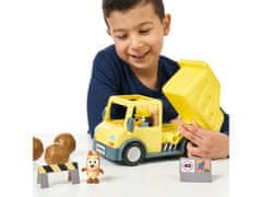 TM Toys Bluey Bingo Gradbeni vozilo + 2 figurici psa, figurice za otroke 3+