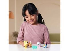 TM Toys Bluey Komplet štirih figuric Pass the Parcel, ladijske figurice, gibljivi deli 3+