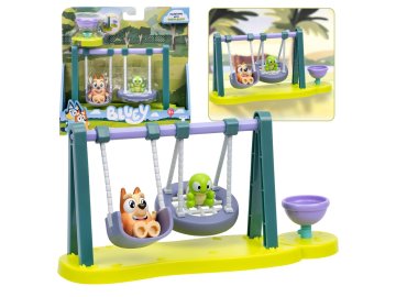 TM Toys Bluey Bingo omplet figur Turtleboy Playground, figure, premični deli 3+