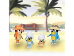 TM Toys Bluey Komplet figuric za družinski izlet, figurice, gibljivi deli 3+