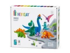 HEY CLAY Hey Clay Dinozavri Plastična masa + dodatki, ustvarjalna zabava