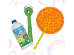 Fru Blu Komplet za izdelavo in lovljenje milnih mehurčkov, lovilec mehurčkov + tekočina 400 ml