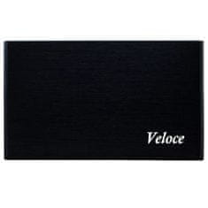 Inter-tech GD-25612 Veloce USB 3.0 za disk 6,35cm (2,5") črno zunanje ohišje