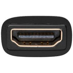 Goobay HDMI na DVI črn adapter