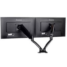 iiyama DS3002C-B1 za 2 monitorja do 27'' namizni nosilec